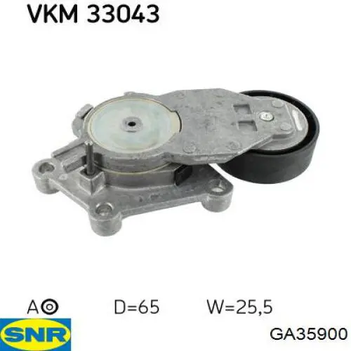 Do koszyka GA35900 SNR Napinacz paska napędowego