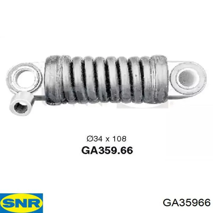 Napinacz paska napędowego SNR GA35966 cena, od 39,09 USD