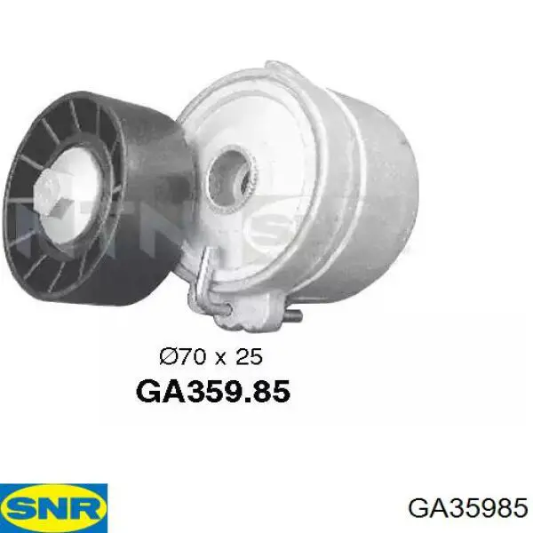Rolka napinacza paska napędowego SNR GA35985 cena, od 16,66 USD