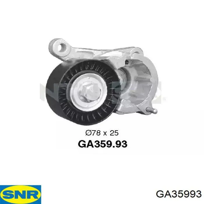 Napinacz paska napędowego SNR GA35993 cena, od 21,58 USD