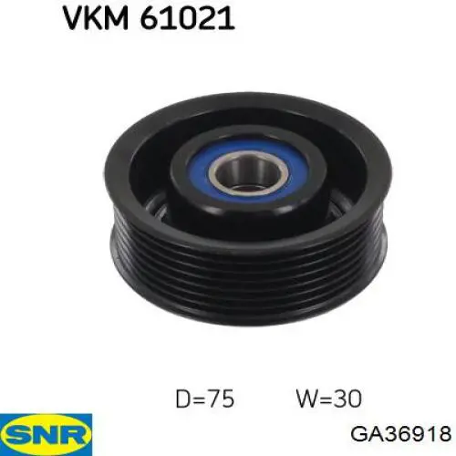 Rolka prowadząca, kierunkowa paska napędowego SNR GA36918 cena, od 37,01 USD