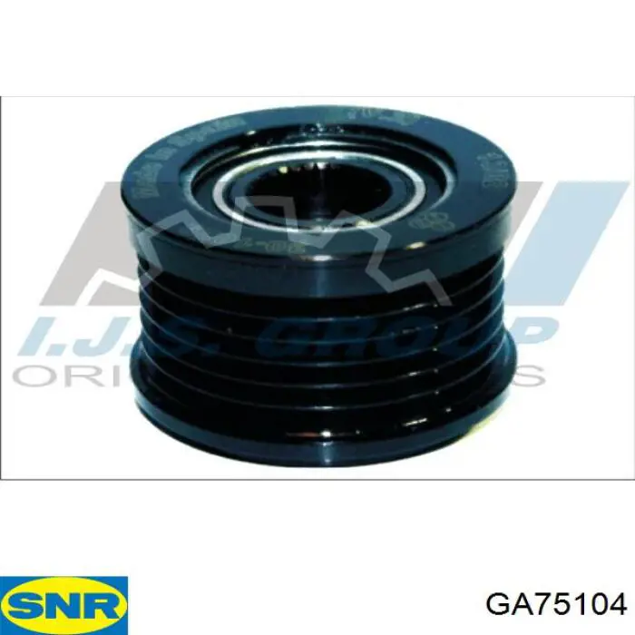 Do koszyka GA75104 SNR Koło pasowe alternatora