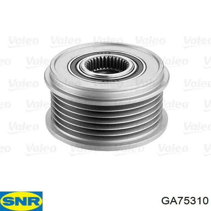 Koło pasowe alternatora SNR GA75310 cena, od 36,10 USD