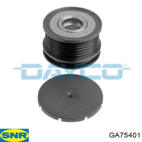 Koło pasowe alternatora SNR GA75401 cena, od 32,09 USD