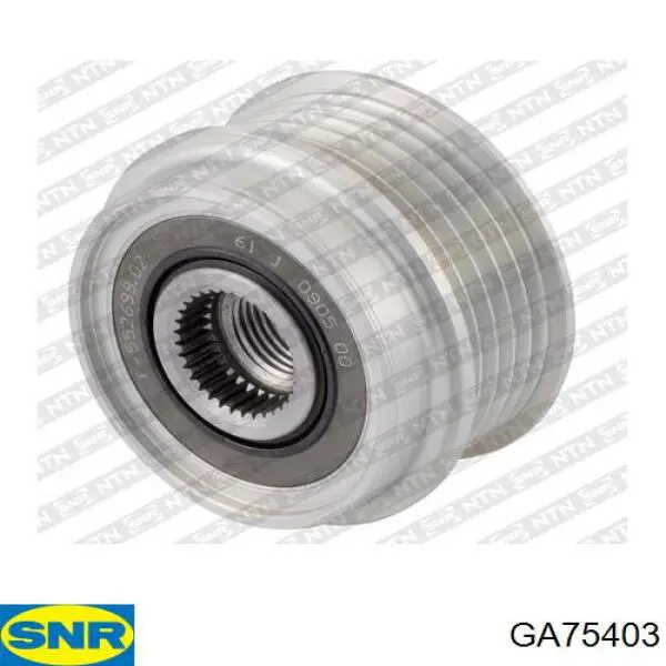 Koło pasowe alternatora SNR GA75403 cena, od 34,57 USD
