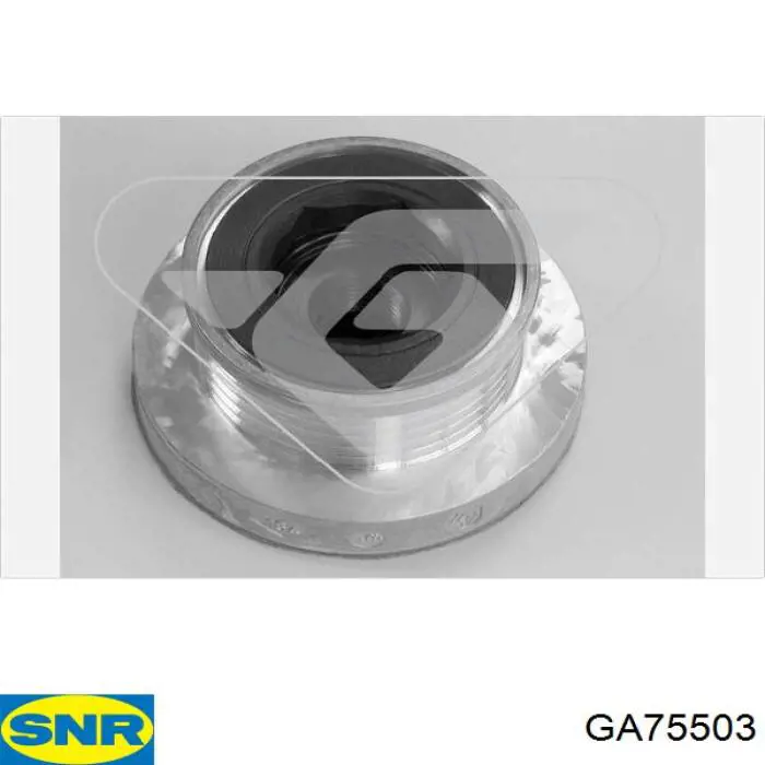 Do koszyka GA75503 SNR Koło pasowe alternatora