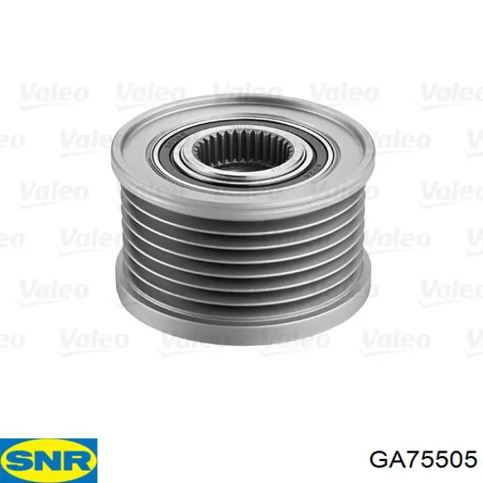 Koło pasowe alternatora SNR GA75505 cena, od 32,47 USD