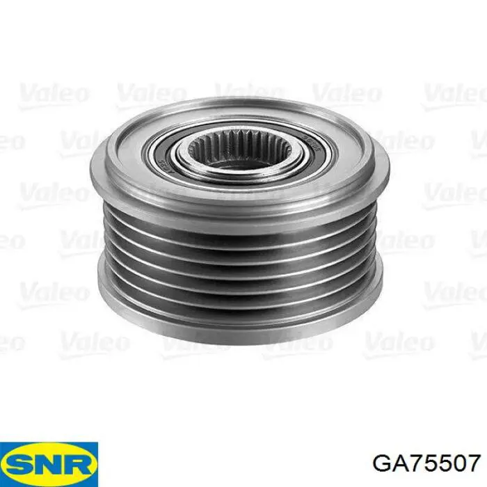 Koło pasowe alternatora SNR GA75507 cena, od 44,13 USD