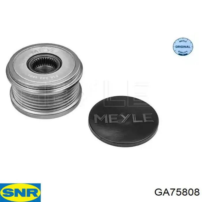 Koło pasowe alternatora SNR GA75808 cena, od 39,59 USD