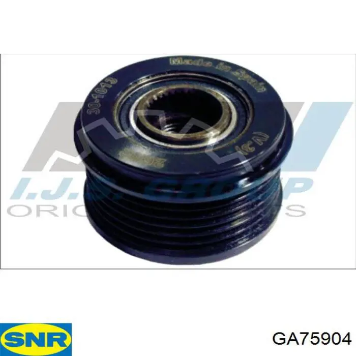 Do koszyka GA75904 SNR Koło pasowe alternatora