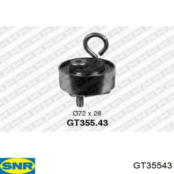 Rolka napinacza paska rozrządu 97381209 General Motors