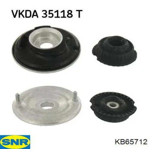 Poduszka amortyzatora przedniego SNR KB65712 cena, od 8,29 USD