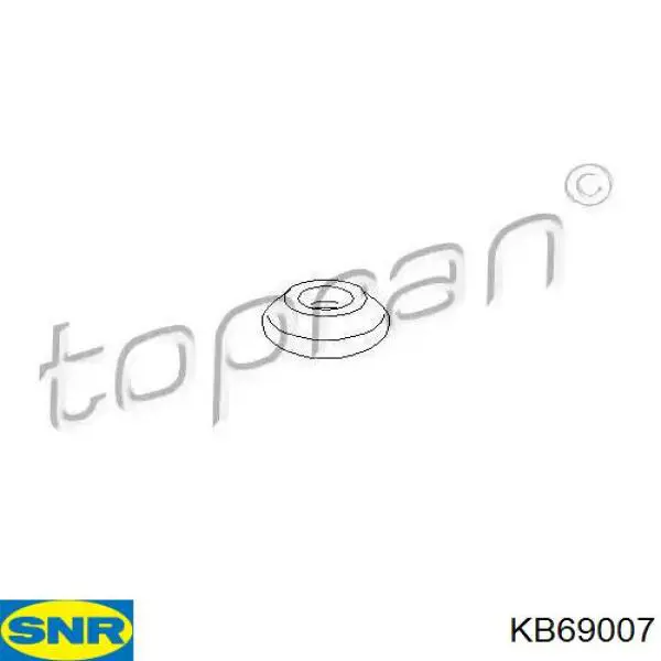 Podpora amortyzatora przedniego lewego SNR KB69007 cena, od 19,79 USD