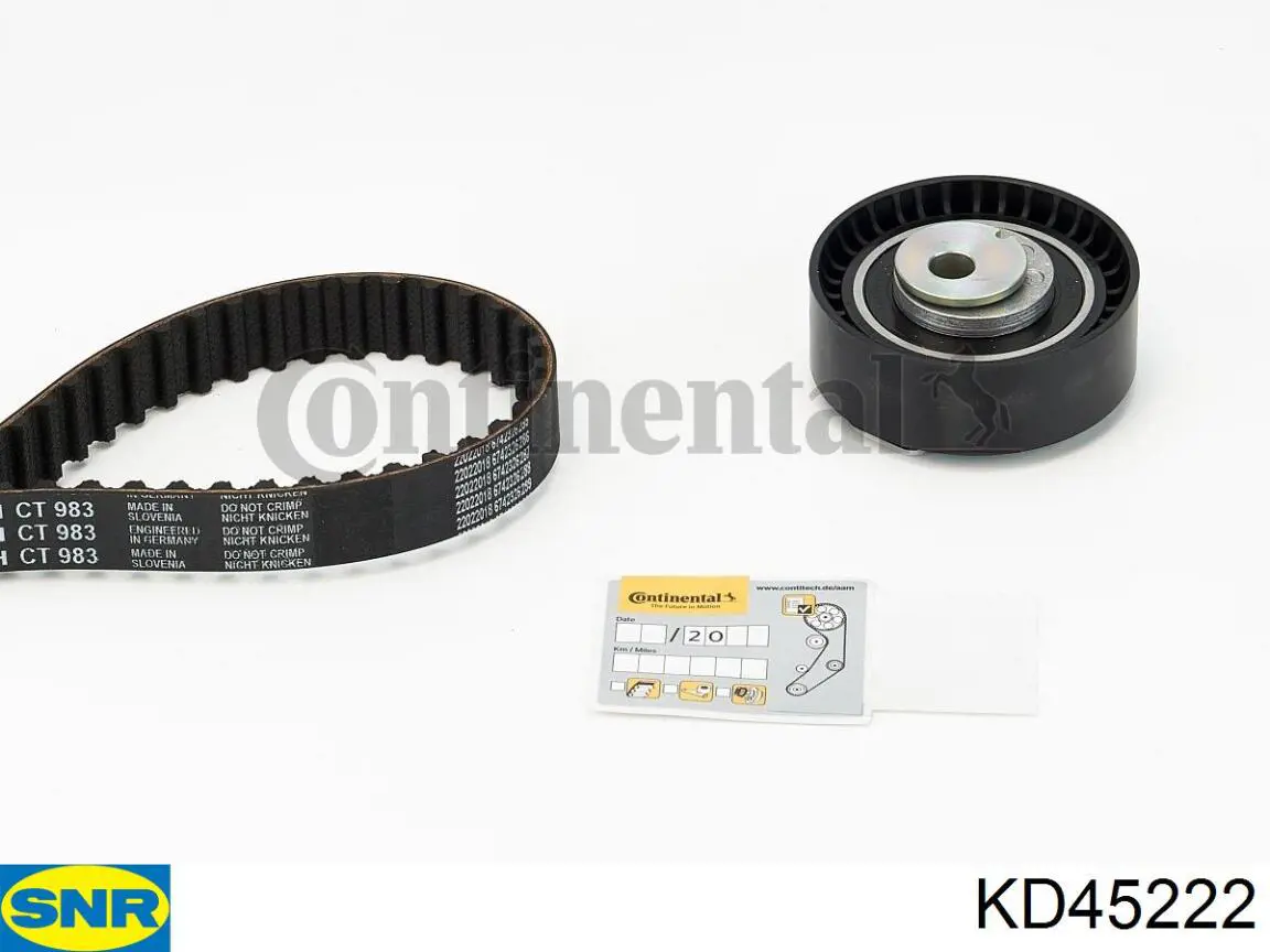 Pasek rozrządu, zestaw SNR KD45222 cena, od 57,14 USD