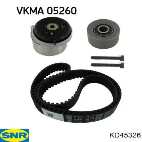 Pasek rozrządu, zestaw SNR KD45326 cena, od 119,39 USD