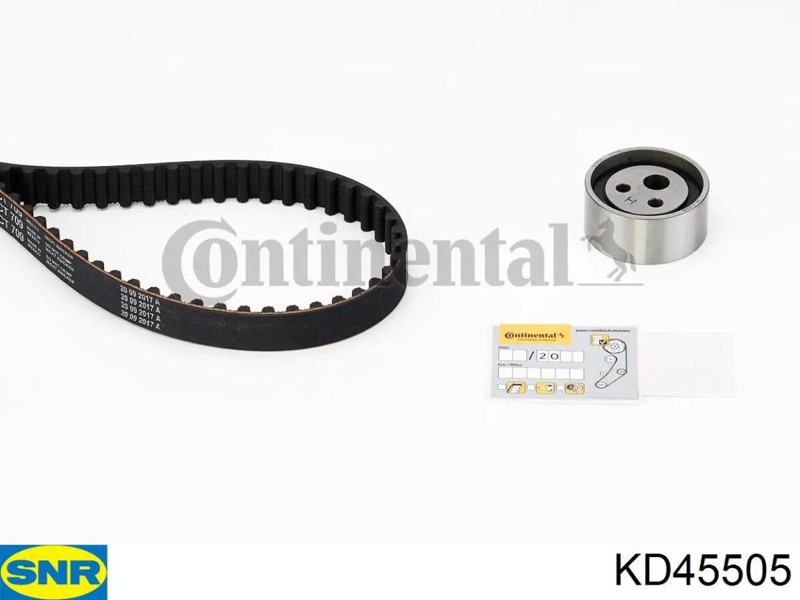 Pasek rozrządu, zestaw SNR KD45505 cena, od 44,28 USD
