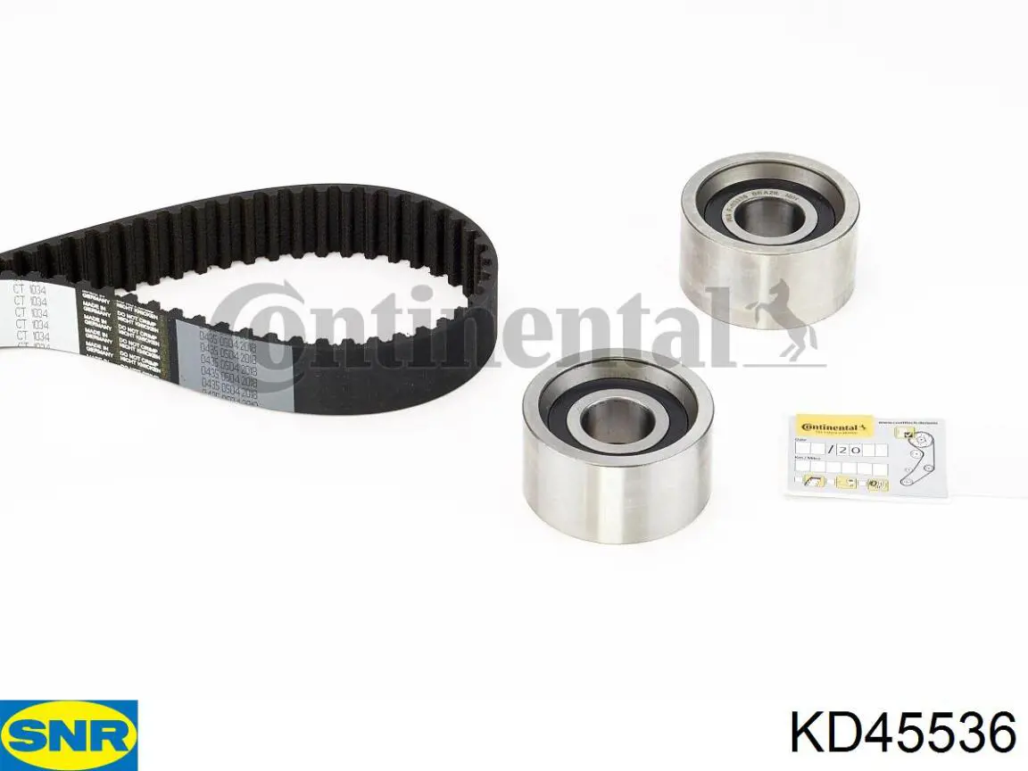 Do koszyka KD45536 SNR Pasek rozrządu, zestaw