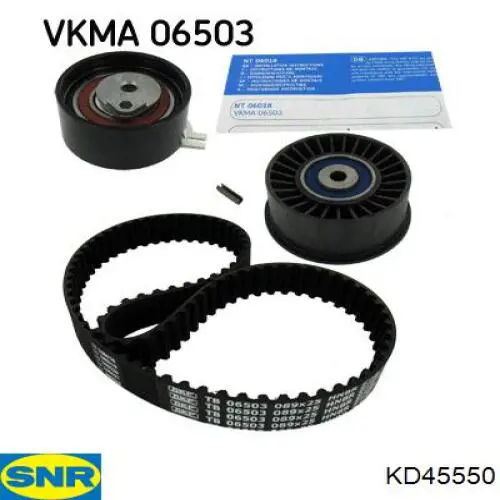 Do koszyka KD45550 SNR Pasek rozrządu, zestaw