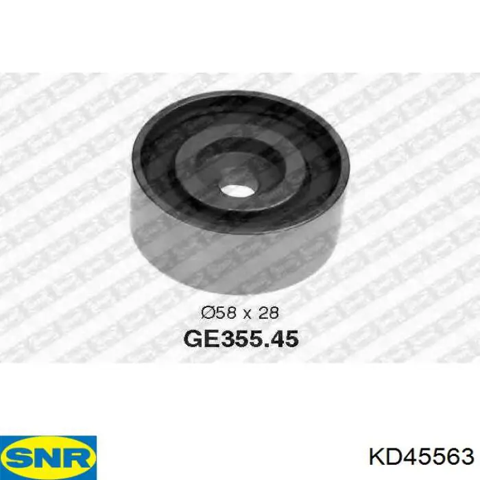 Pasek rozrządu, zestaw SNR KD45563 cena, od 229,57 USD