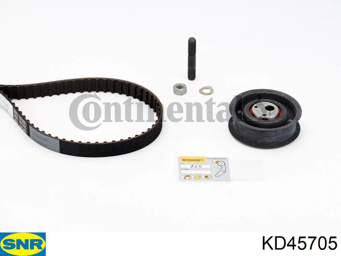 Do koszyka KD45705 SNR Pasek rozrządu, zestaw