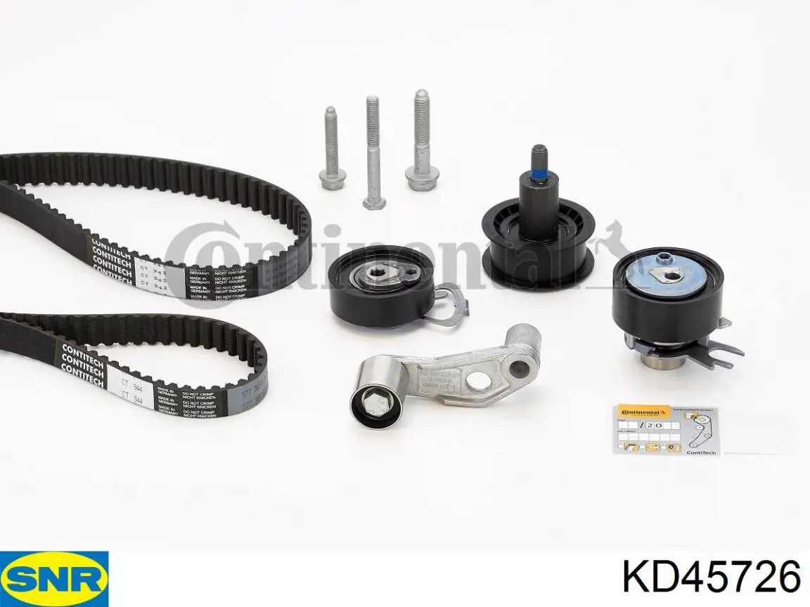 Pasek rozrządu, zestaw SNR KD45726 cena, od 141,05 USD