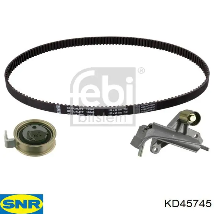 Do koszyka KD45745 SNR Pasek rozrządu, zestaw