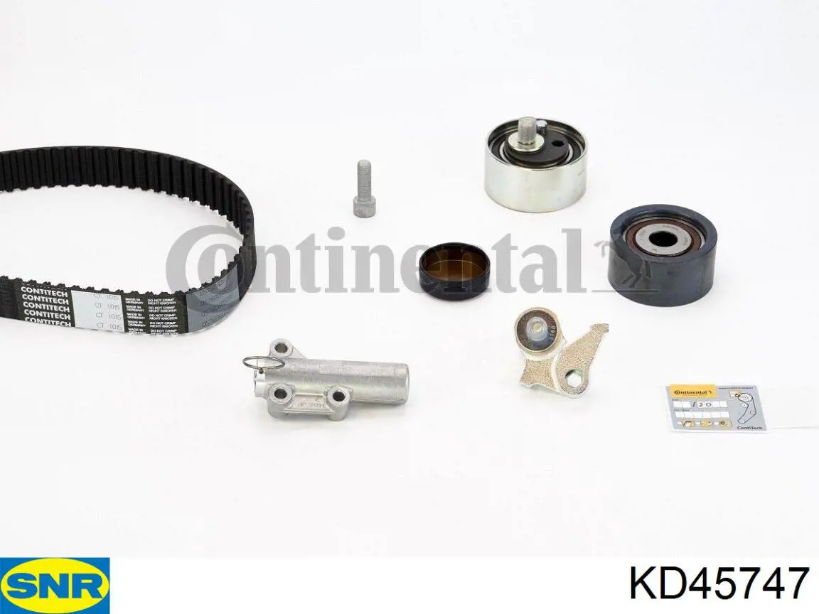 KD45747 SNR Pasek rozrządu, zestaw