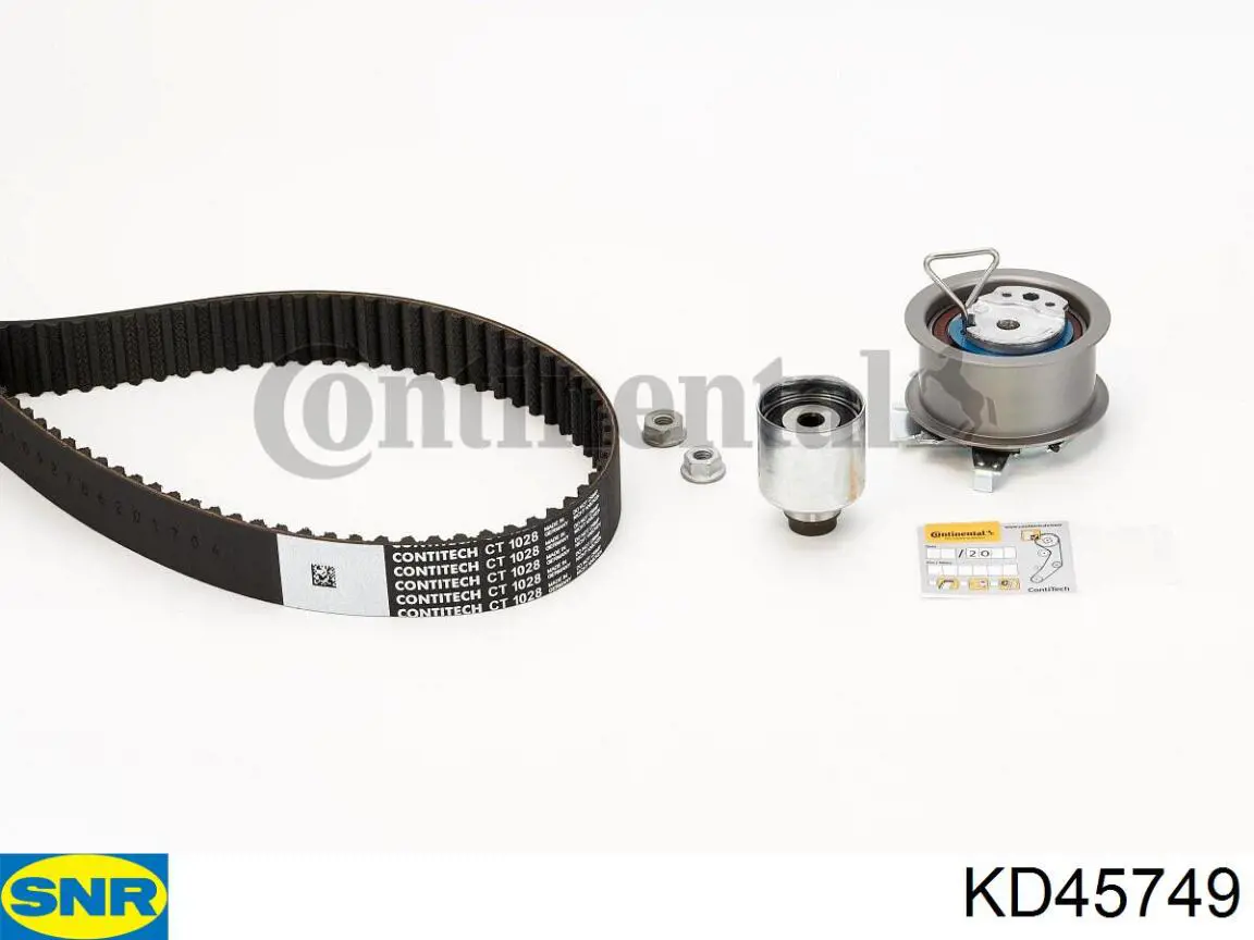 Do koszyka KD45749 SNR Pasek rozrządu, zestaw