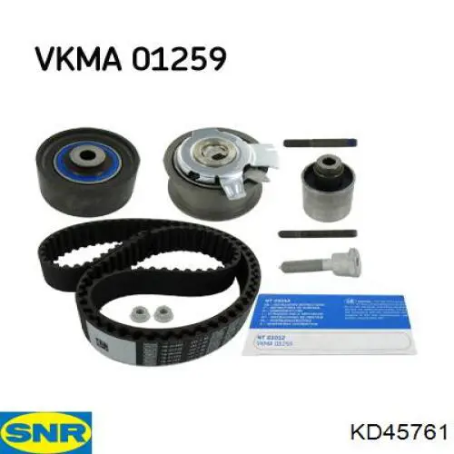 Do koszyka KD45761 SNR Pasek rozrządu, zestaw
