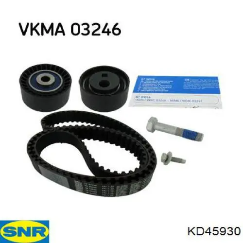 Pasek rozrządu, zestaw SNR KD45930 cena, od 76,55 USD