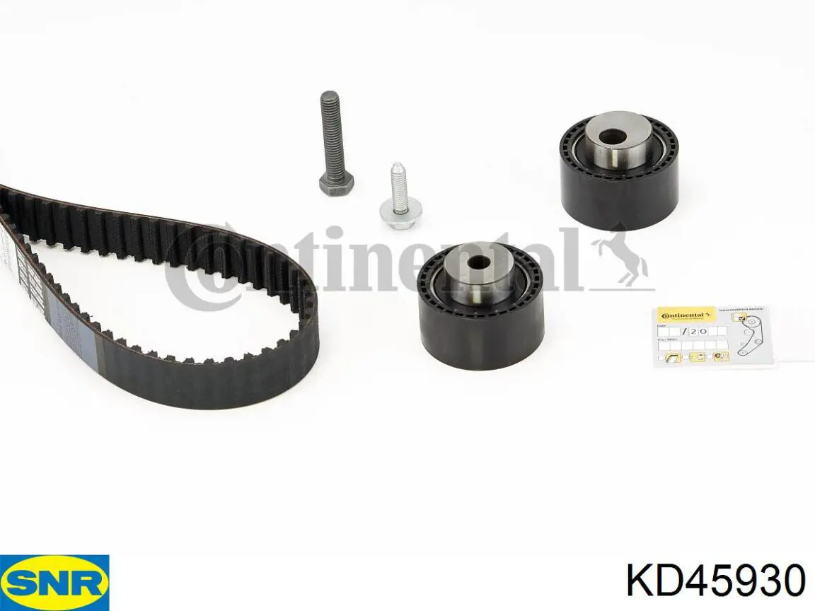 Do koszyka KD45930 SNR Pasek rozrządu, zestaw