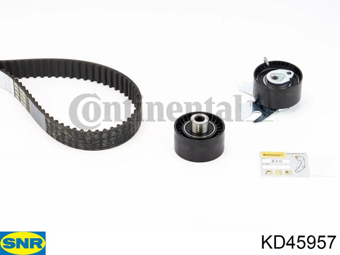 Pasek rozrządu, zestaw SNR KD45957 cena, od 87,04 USD