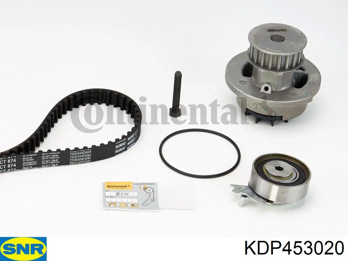 Pasek rozrządu, zestaw SNR KDP453020 cena, od 90,76 USD