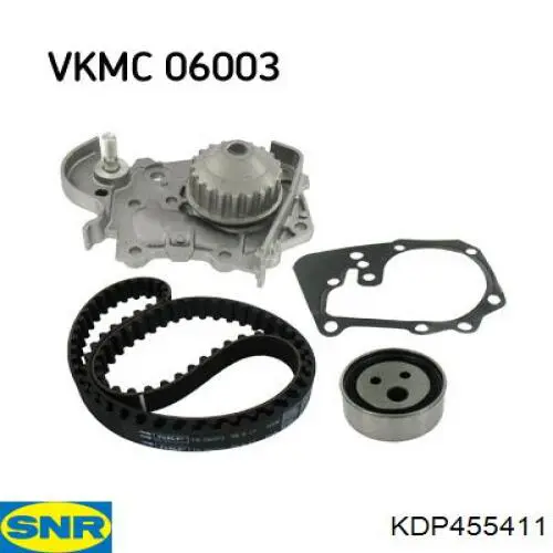 Pasek rozrządu, zestaw SNR KDP455411 cena, od 69,86 USD