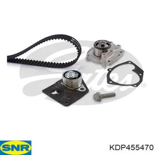 Do koszyka KDP455470 SNR Pasek rozrządu, zestaw