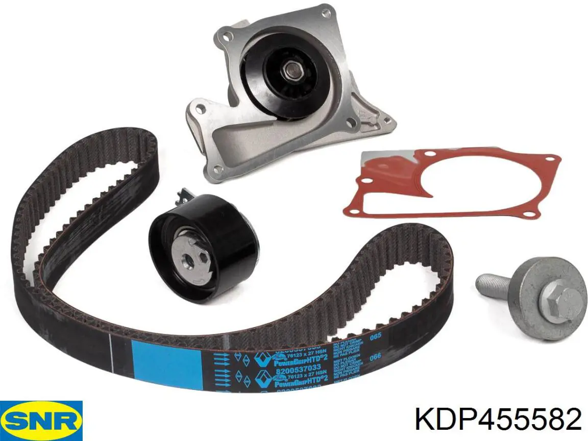 Do koszyka KDP455582 SNR Pasek rozrządu, zestaw