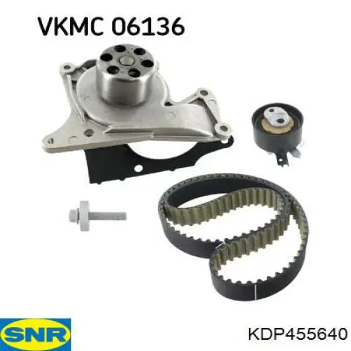 Pasek rozrządu, zestaw SNR KDP455640 cena, od 136,51 USD