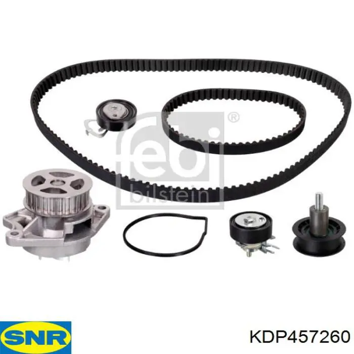 Do koszyka KDP457260 SNR Pasek rozrządu, zestaw
