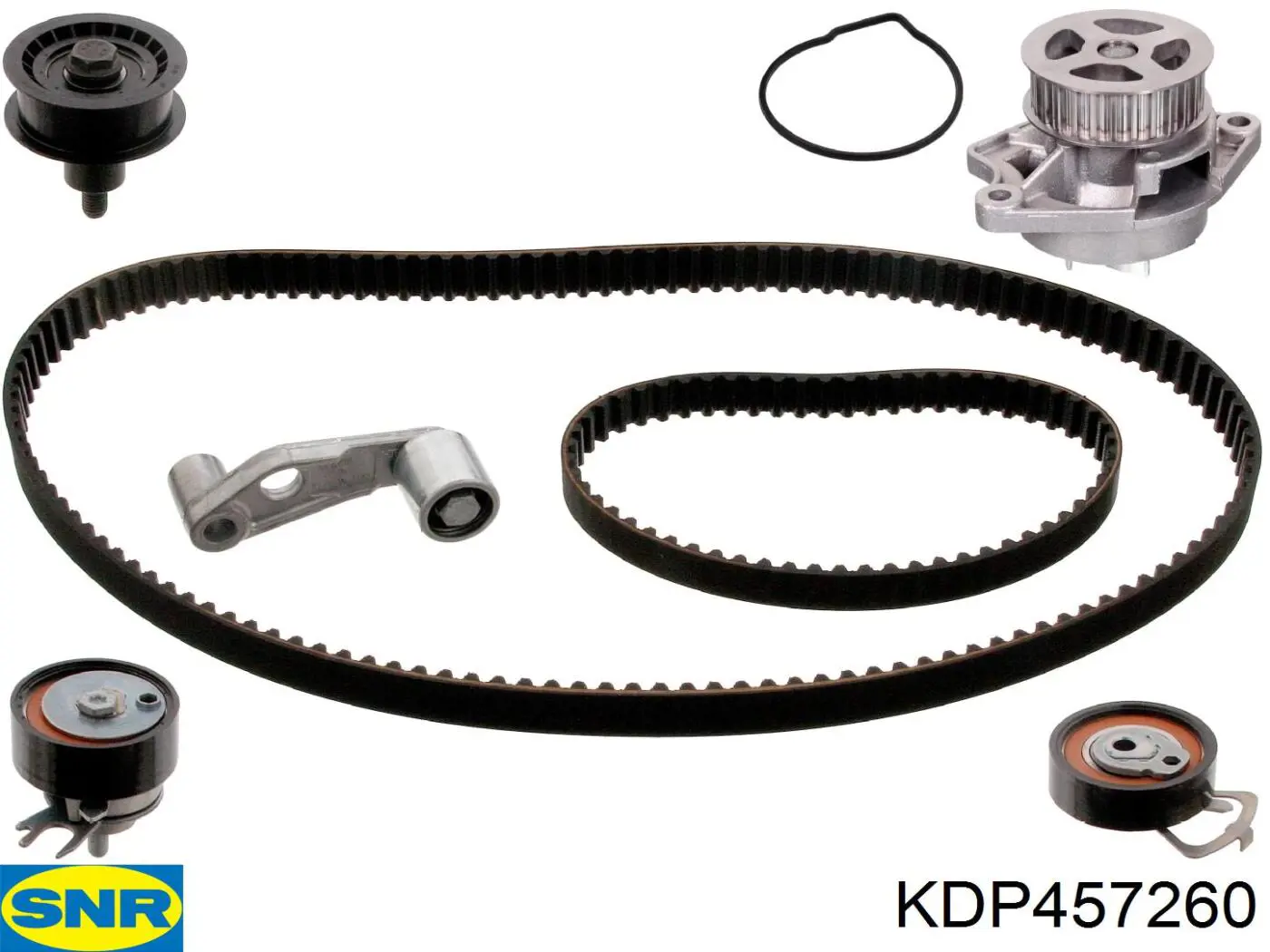 KDP457260 SNR Pasek rozrządu, zestaw