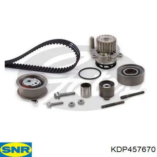 Pasek rozrządu, zestaw SNR KDP457670 cena, od 262,10 USD