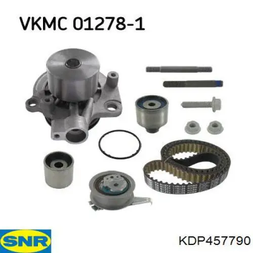 Pasek rozrządu, zestaw SNR KDP457790 cena, od 211,48 USD