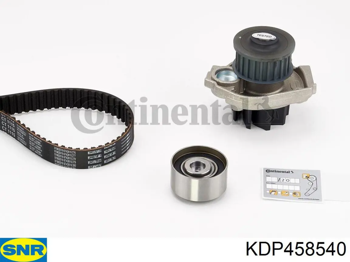 Pasek rozrządu, zestaw SNR KDP458540 cena, od 93,14 USD