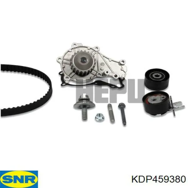 Do koszyka KDP459380 SNR Pasek rozrządu, zestaw