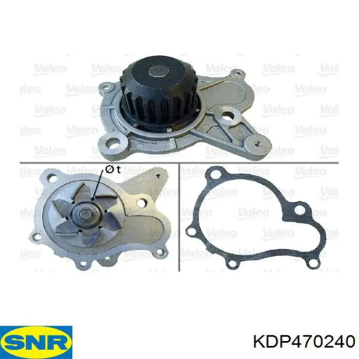 Pasek rozrządu, zestaw SNR KDP470240 cena, od 191,16 USD