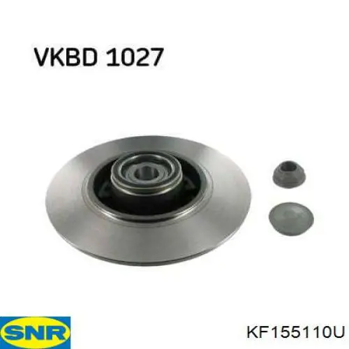 Tarcza hamulcowa tylna SNR KF155110U cena, od 82,69 USD