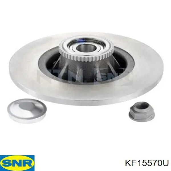 Tarcza hamulcowa tylna SNR KF15570U cena, od 64,47 USD