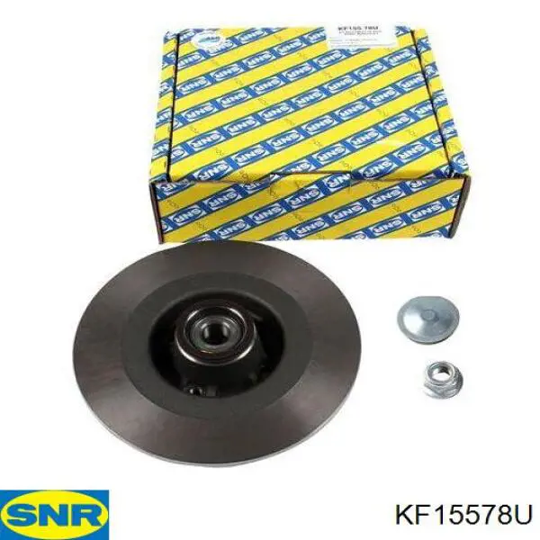 KF15578U SNR Tarcza hamulcowa tylna