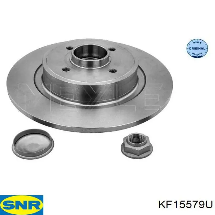 Do koszyka KF15579U SNR Tarcza hamulcowa tylna