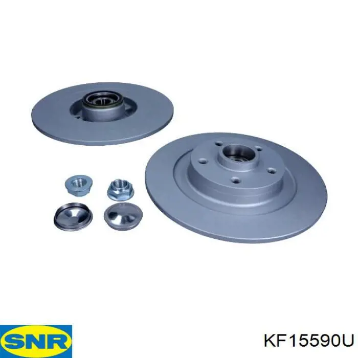Do koszyka KF15590U SNR Tarcza hamulcowa tylna