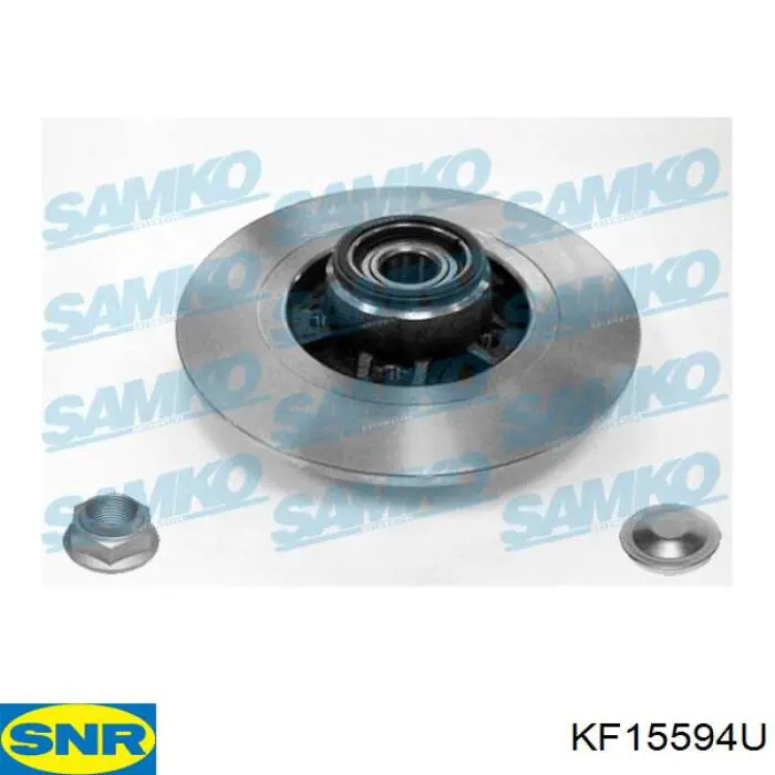Tarcza hamulcowa tylna SNR KF15594U cena, od 73,70 USD